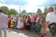 Православный народный праздник «Никола вешний» в селе Сизьма Шекснинского района. Крестный ход
