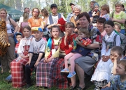 На областном детском фольклорном празднике «Хохловские игрища»
