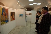 Открытие выставки работ самодеятельных художников Вологодской области «Славные Сыны Отечества»