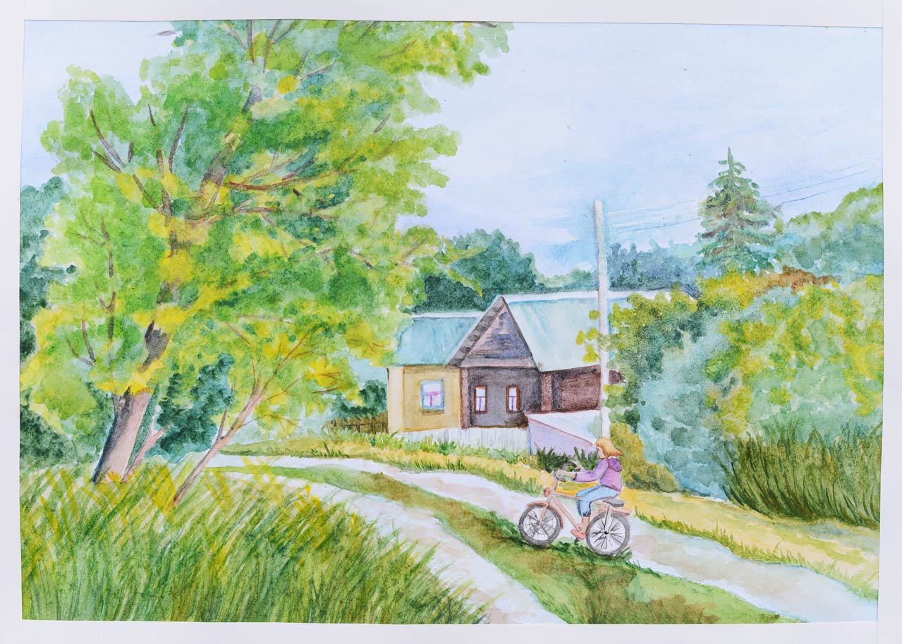 Картинки рисунок лето Картинки рисунок лето