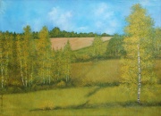 Соколов А. А. Перелесок. 1994. Холст, масло. 59 х 81