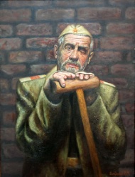 Богданов Р. М. Вологда. Жить вопреки всему. 2005. Холст, масло. 80 х 60