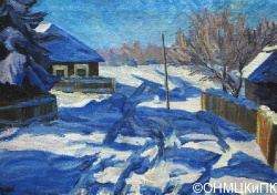 Зернов В. Н. Вологда. Останково. 2001. Холст, масло. 50 х 71
