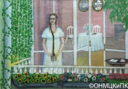 Шамарина Т. И. Вологда. Татьяна, чистая душою. 2001. Холст, масло. 41 х 55